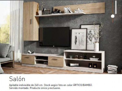 Comprar Mueble salón TV Nº735-A 270 cm.